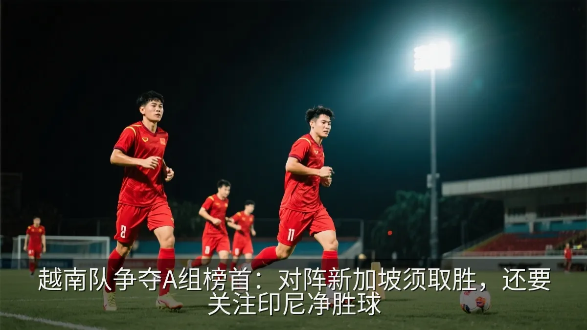 越南队争夺A组榜首：对阵新加坡须取胜，还要关注印尼净胜球